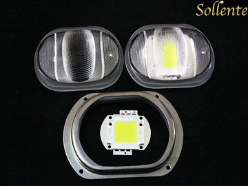 Modules asymétriques de l'ÉPI LED de réverbère, lentille de réverbère de LED avec le réflecteur