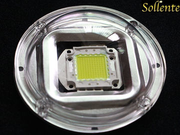 Lentille légère ronde claire de couverture du plastique LED pour la lumière élevée de baie de 40 watts LED