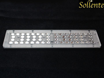 Rangée de lentille de SMD 3528 LED, réflecteur de 56W LED pour le réverbère élevé de Polonais