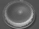 Lentille convexe optique claire ronde de 10 watts LED Plano 38 millimètres 60 degrés