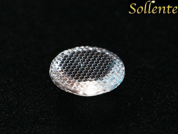 Efficacité optique convexe de la lentille 90% de PMMA Plano pour la lampe-torche de LED