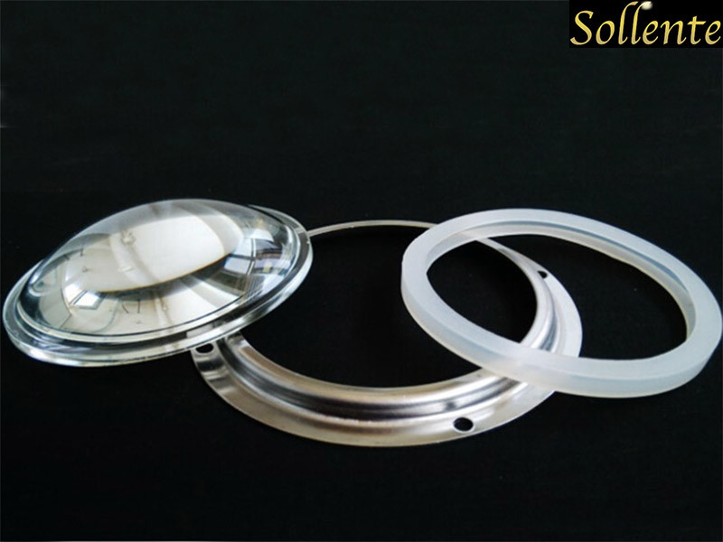 Lentille LED haute puissance, diamètre 6mm ~ 40mm, verre sans bord, lentille convexe, lentille de scène à condensateur  1420